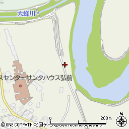 青森県弘前市大川中桜川103-8周辺の地図