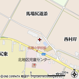 青森県黒石市小屋敷馬場尻道添周辺の地図