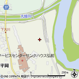 青森県弘前市大川中桜川68周辺の地図