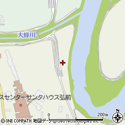 青森県弘前市大川中桜川103周辺の地図
