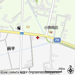 青森県三沢市三沢前平62周辺の地図