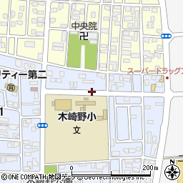 青森県三沢市東町4丁目周辺の地図