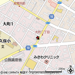 ＥＮＥＯＳ三沢ＳＳ周辺の地図