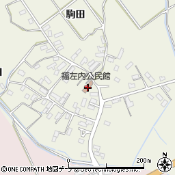 青森県南津軽郡藤崎町水木福西26周辺の地図