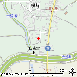 青森県弘前市青女子桜苅390周辺の地図