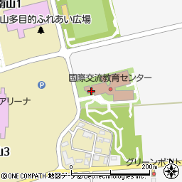 三沢市役所　国際交流教育センター周辺の地図