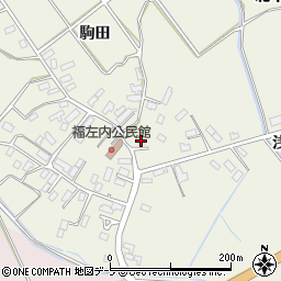 青森県南津軽郡藤崎町水木福西46周辺の地図