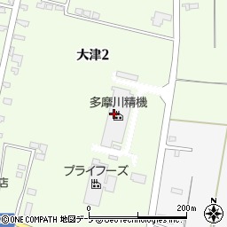 多摩川精機株式会社八戸事業所三沢工場周辺の地図