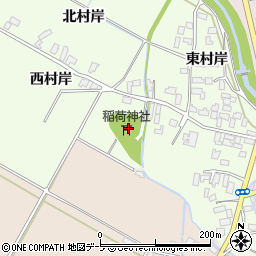 青森県黒石市飛内宮岸11周辺の地図