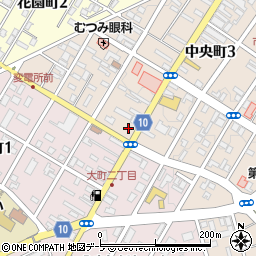 勝栄堂時計メガネ店周辺の地図