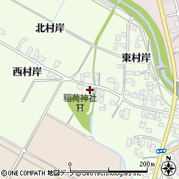 青森県黒石市飛内宮岸12周辺の地図