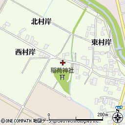 青森県黒石市飛内宮岸13周辺の地図