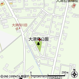 大津南公園周辺の地図