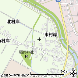 青森県黒石市飛内周辺の地図