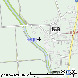 青森県弘前市青女子桜苅371周辺の地図