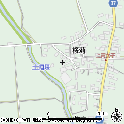 青森県弘前市青女子桜苅367周辺の地図
