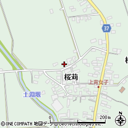青森県弘前市青女子桜苅9-5周辺の地図
