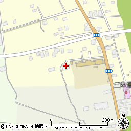 三沢市役所　しおさい児童館周辺の地図