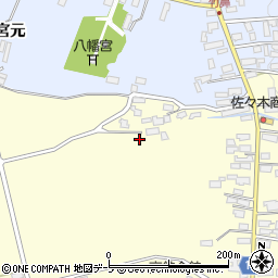 青森県黒石市高舘甲花岡146周辺の地図