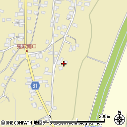 青森県弘前市鬼沢菖蒲沢4周辺の地図