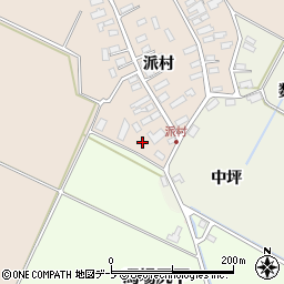 青森県黒石市西馬場尻派村63周辺の地図