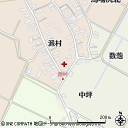 対馬工建周辺の地図