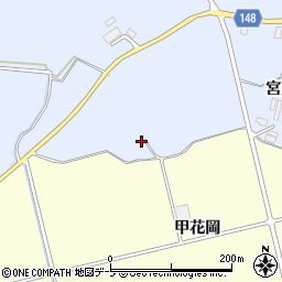 青森県黒石市竹鼻宮元79周辺の地図