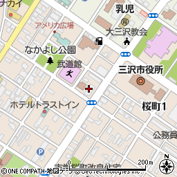 東北送配電サービス株式会社三沢営業所周辺の地図