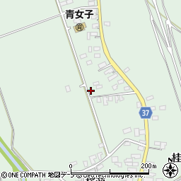 青森県弘前市青女子桜苅489周辺の地図