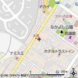 ヤマザキショップ　三沢中央店周辺の地図