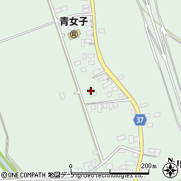 青森県弘前市青女子桜苅47-14周辺の地図