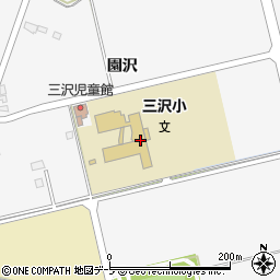 三沢市立三沢小学校周辺の地図