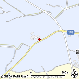 青森県黒石市竹鼻（浅田）周辺の地図