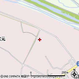 青森県青森市浪岡大字増館宮元周辺の地図