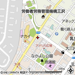 株式会社北東北第一興商　三沢サービスショップ周辺の地図