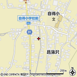 青森県弘前市鬼沢菖蒲沢37周辺の地図