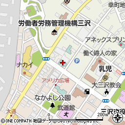 ホテルルートイン三沢周辺の地図