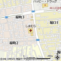 ファッションセンターしまむら三沢店周辺の地図