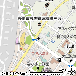 三沢市自衛隊協力会周辺の地図