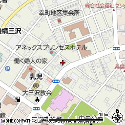 三沢プリンセスホテル周辺の地図