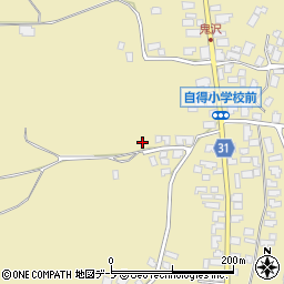 青森県弘前市鬼沢菖蒲沢56周辺の地図