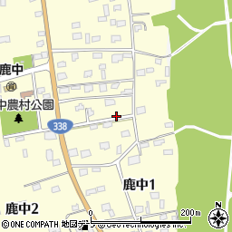 〒033-0133 青森県三沢市鹿中の地図