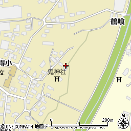 青森県弘前市鬼沢菖蒲沢171周辺の地図