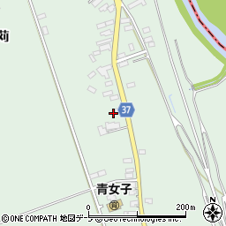 青森県弘前市青女子桜苅342周辺の地図