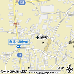 青森県弘前市鬼沢菖蒲沢109周辺の地図