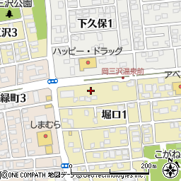 ドコモショップ　三沢店周辺の地図