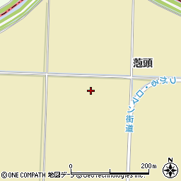 青森県藤崎町（南津軽郡）福島（萢頭）周辺の地図