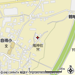 青森県弘前市鬼沢菖蒲沢182周辺の地図