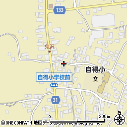 青森県弘前市鬼沢菖蒲沢100周辺の地図