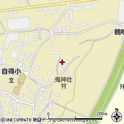 青森県弘前市鬼沢菖蒲沢183周辺の地図